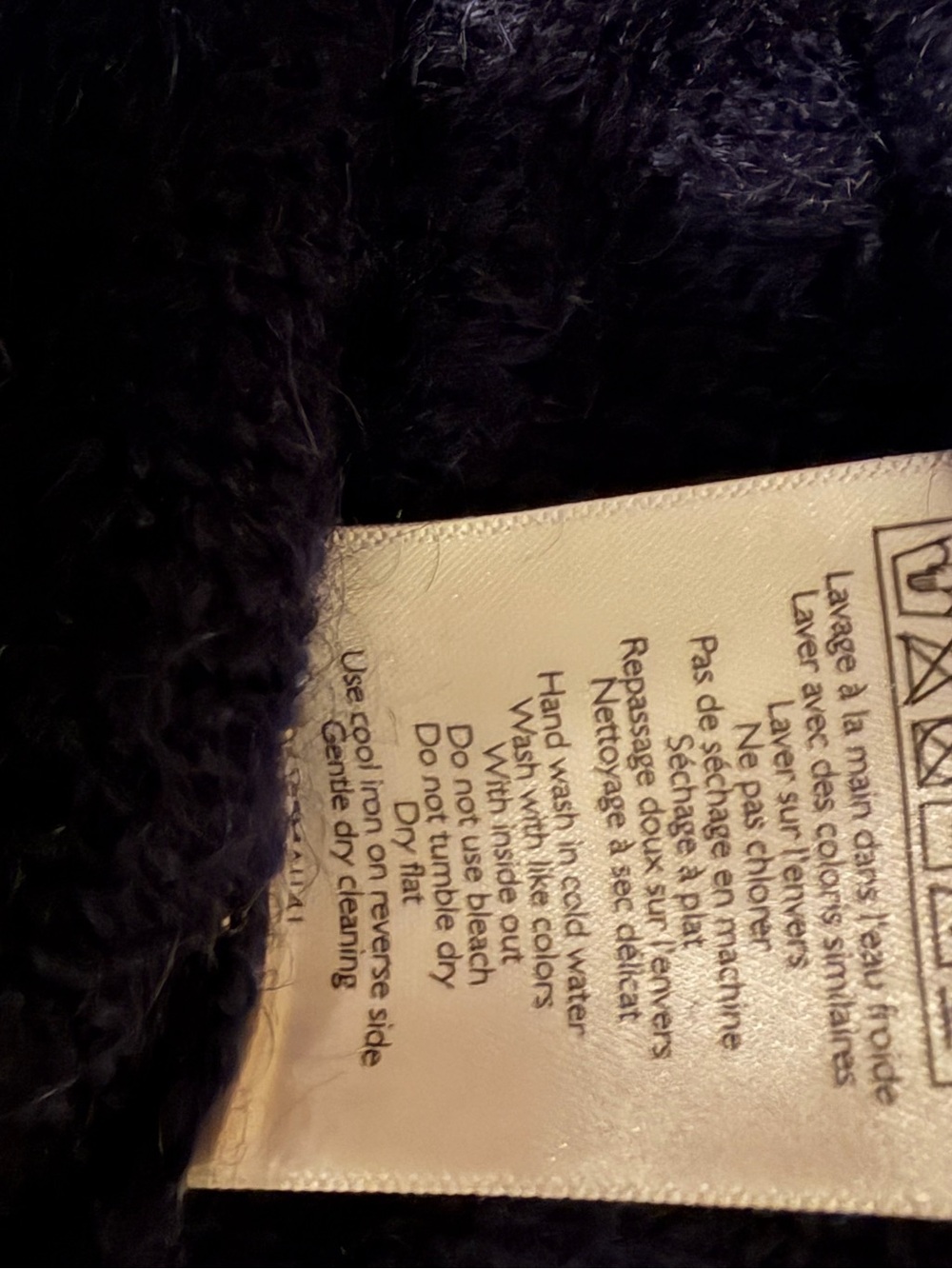 NWT Sezane Pam jumper in Marine Floral Embroidery - Picture 7 of 8